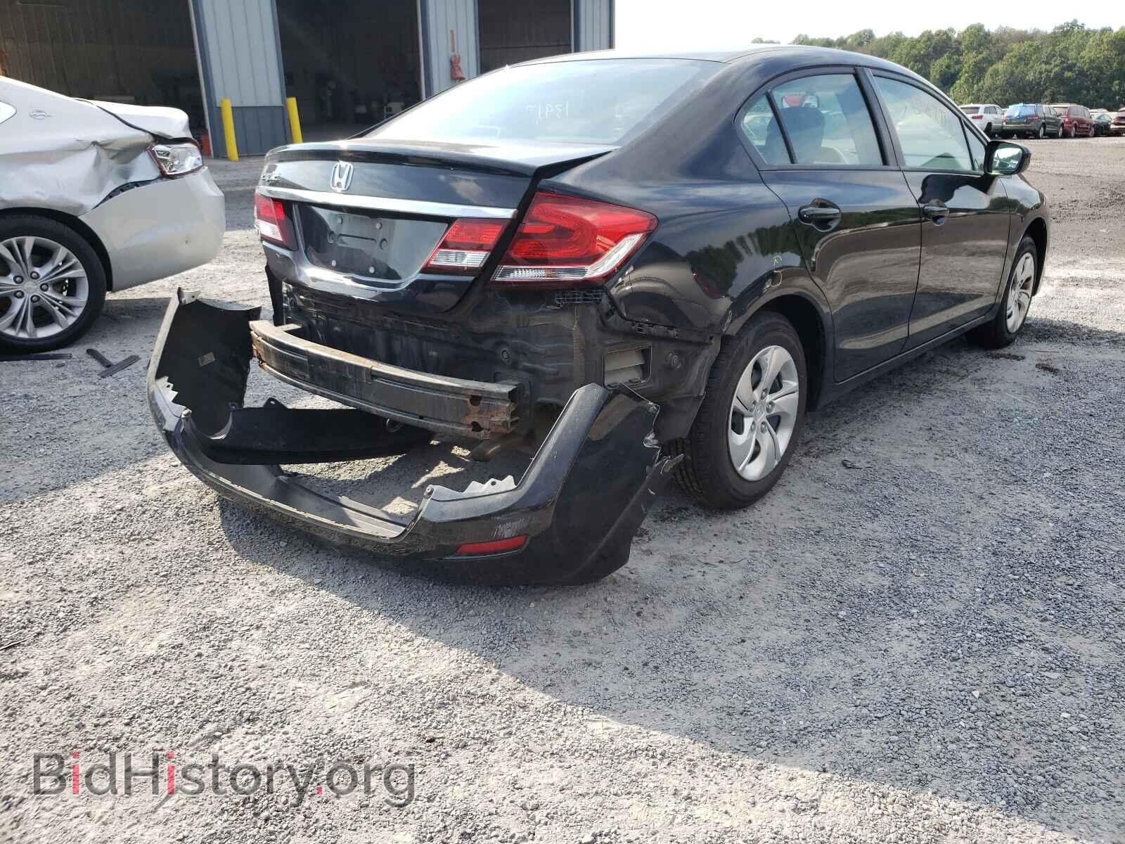 2014 HONDA CIVIC - VIN: 19XFB2F55EE266325 - Фото 4
