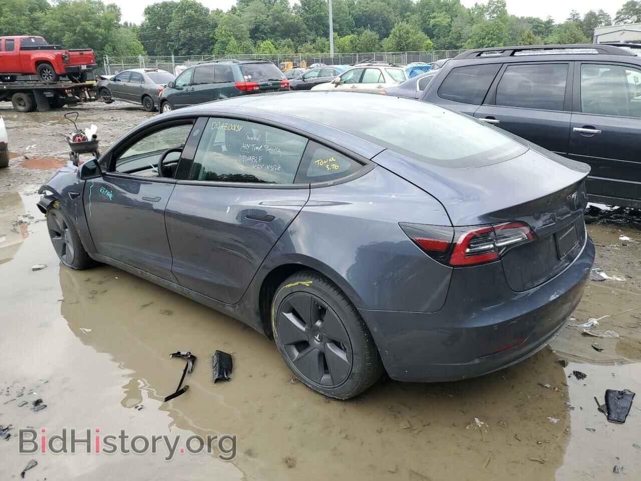 2022 TESLA MODEL 3 - VIN: 5YJ3E1EA1NF369092 - Photo 2