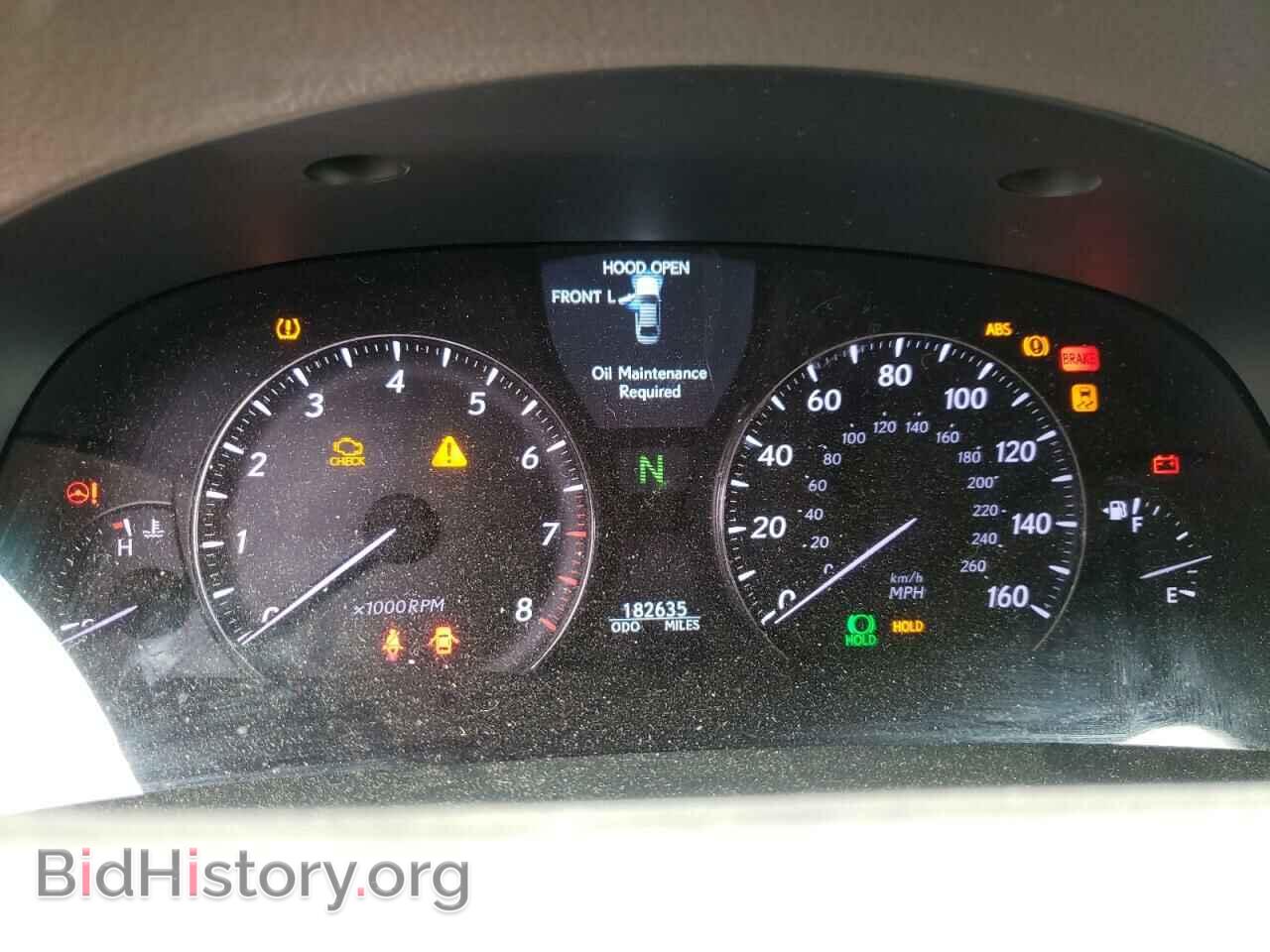 2010 LEXUS LS460 - VIN: JTHCL5EF1A5006018 - Фото 9