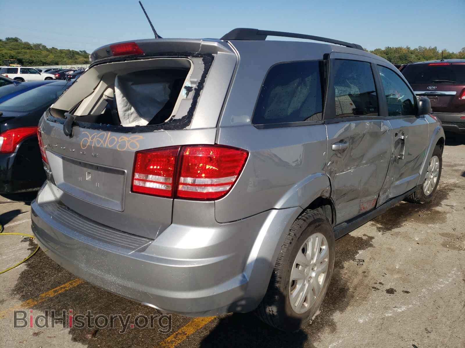 2017 DODGE JOURNEY - VIN: 3C4PDCAB5HT557344 - Фото 4