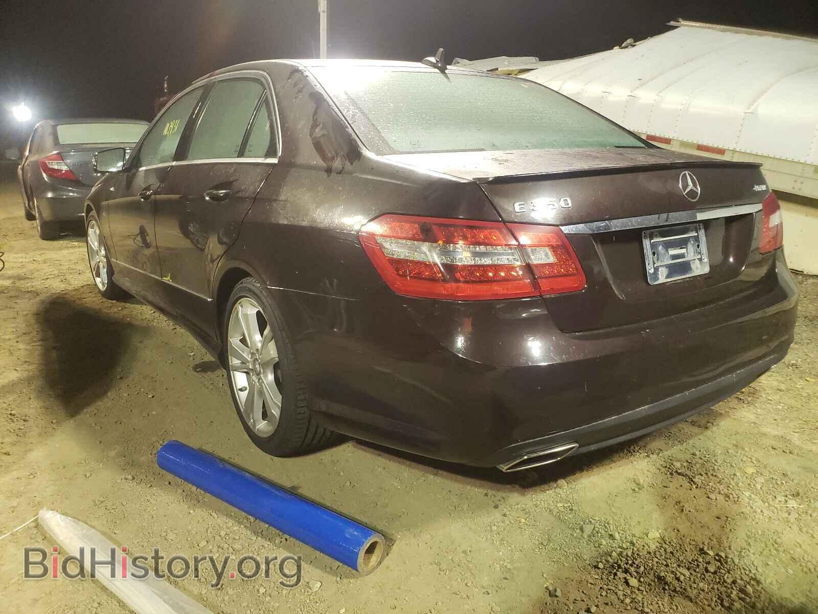 2012 MERCEDES-BENZ E-CLASS - VIN: WDDHF8JB1CA603527 - Фото 3