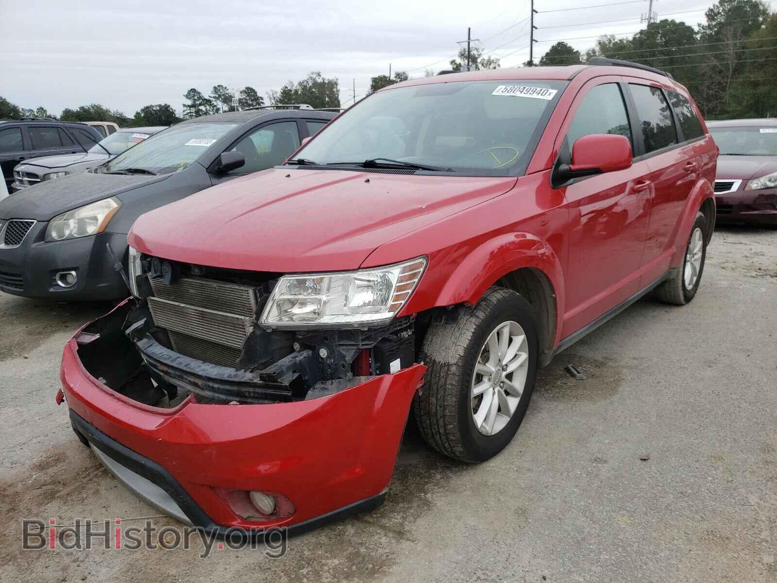 2016 DODGE JOURNEY - VIN: 3C4PDCBB6GT175014 - Фото 2