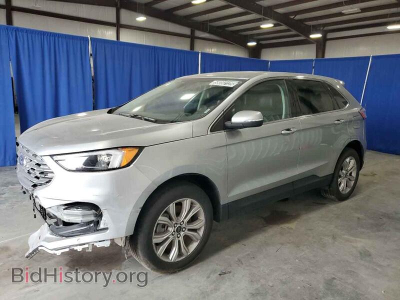 2024 Ford EDGE Titanium (VIN 2FMPK4K96RBA89852) — photo 1 of 15, Copart, damage: front end