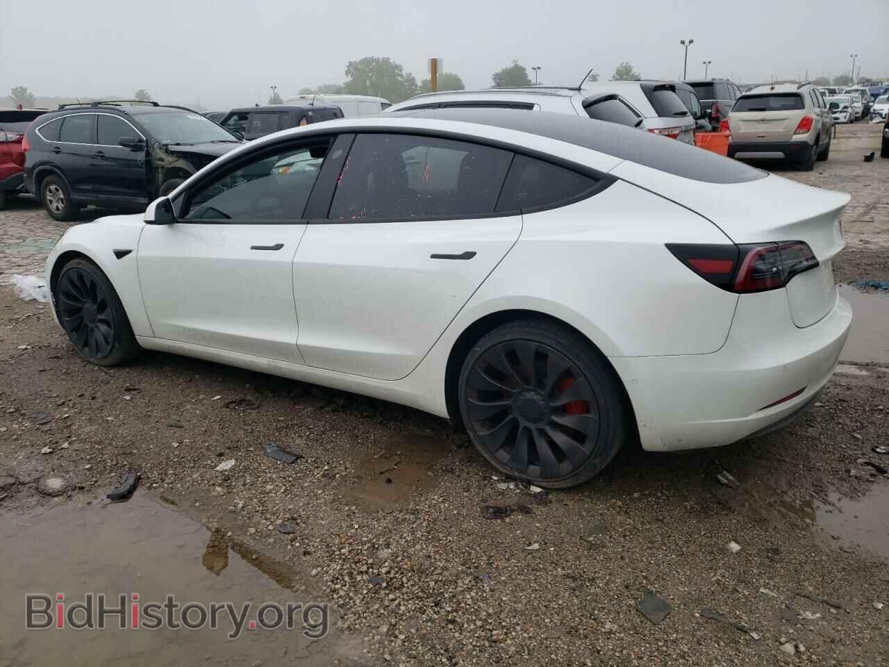 2021 TESLA MODEL 3 - VIN: 5YJ3E1EC4MF082927 - Фото 2