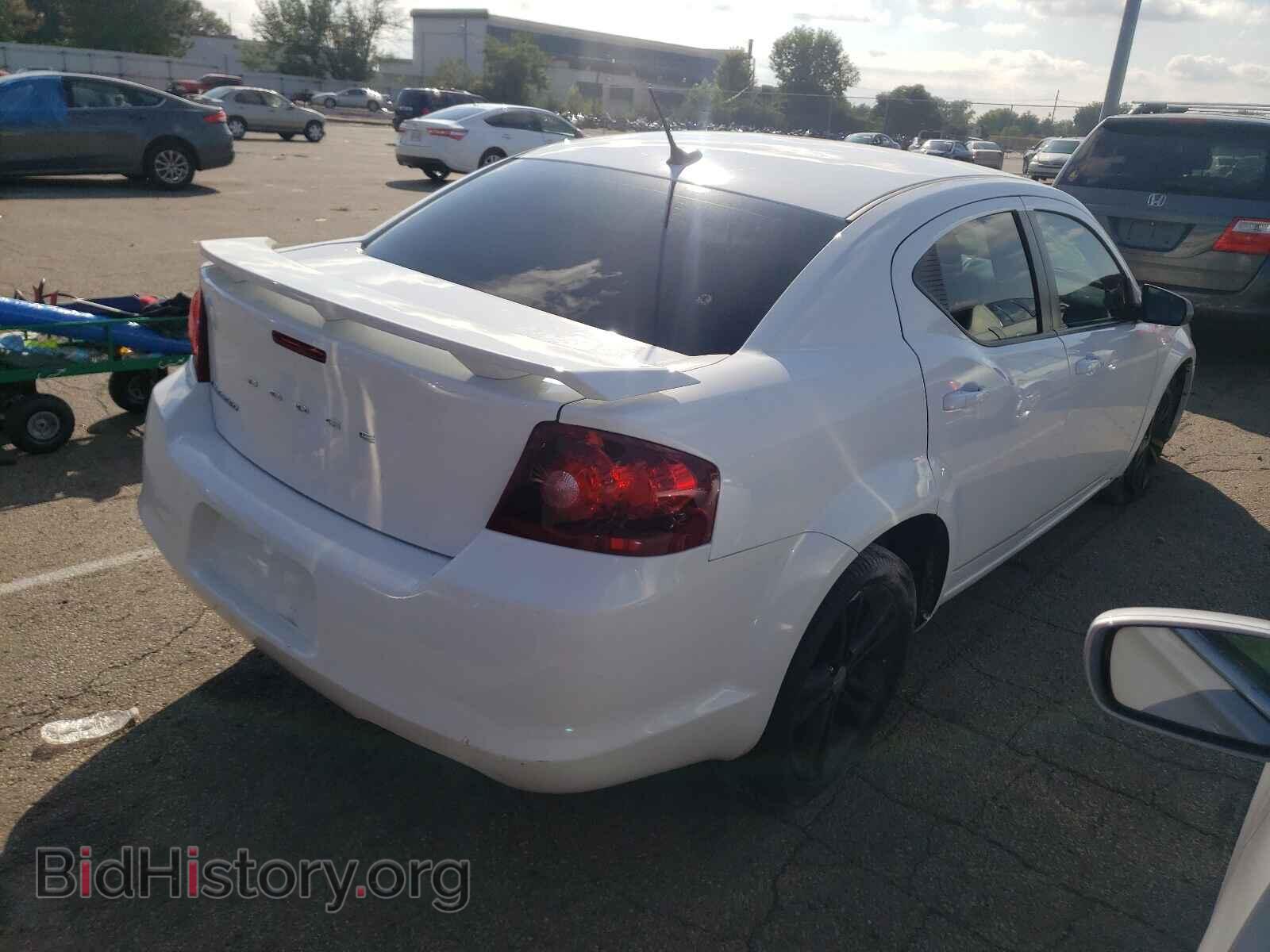 2014 DODGE AVENGER - VIN: 1C3CDZABXEN228754 - Фото 4