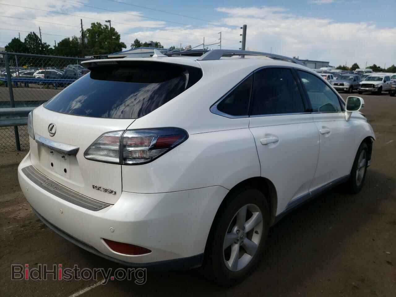 2012 LEXUS RX350 - VIN: 2T2BK1BA9CC148667 - Фото 4