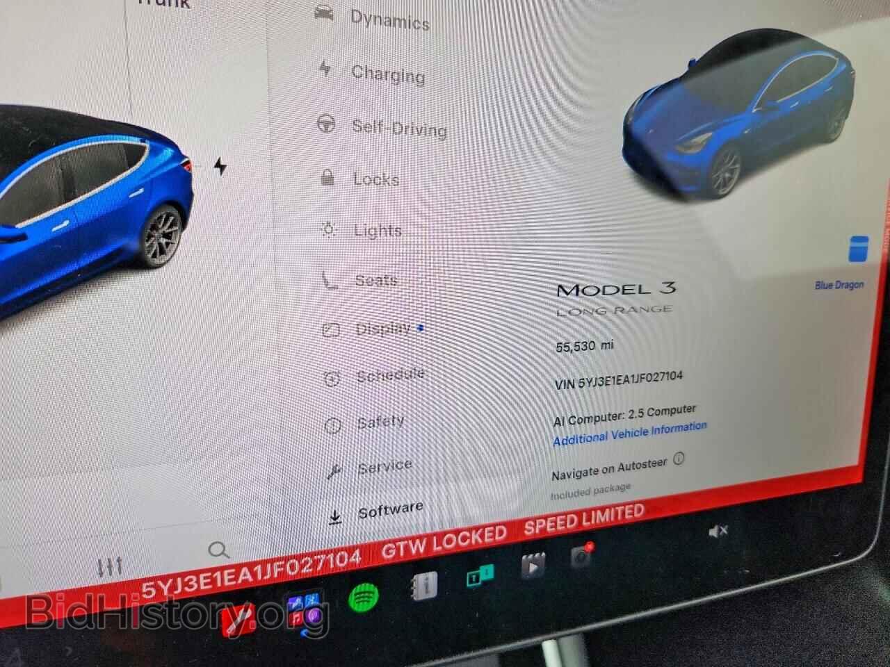 2018 TESLA MODEL 3 - VIN: 5YJ3E1EA1JF027104 - Photo 9