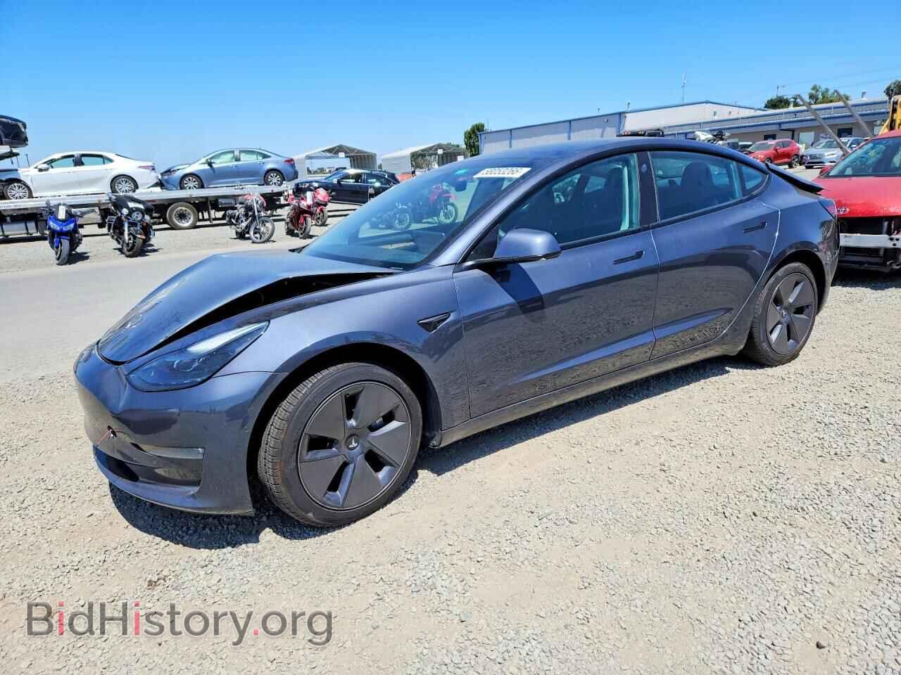 Photo 5YJ3E1EB2NF167192 - TESLA MODEL 3 2022