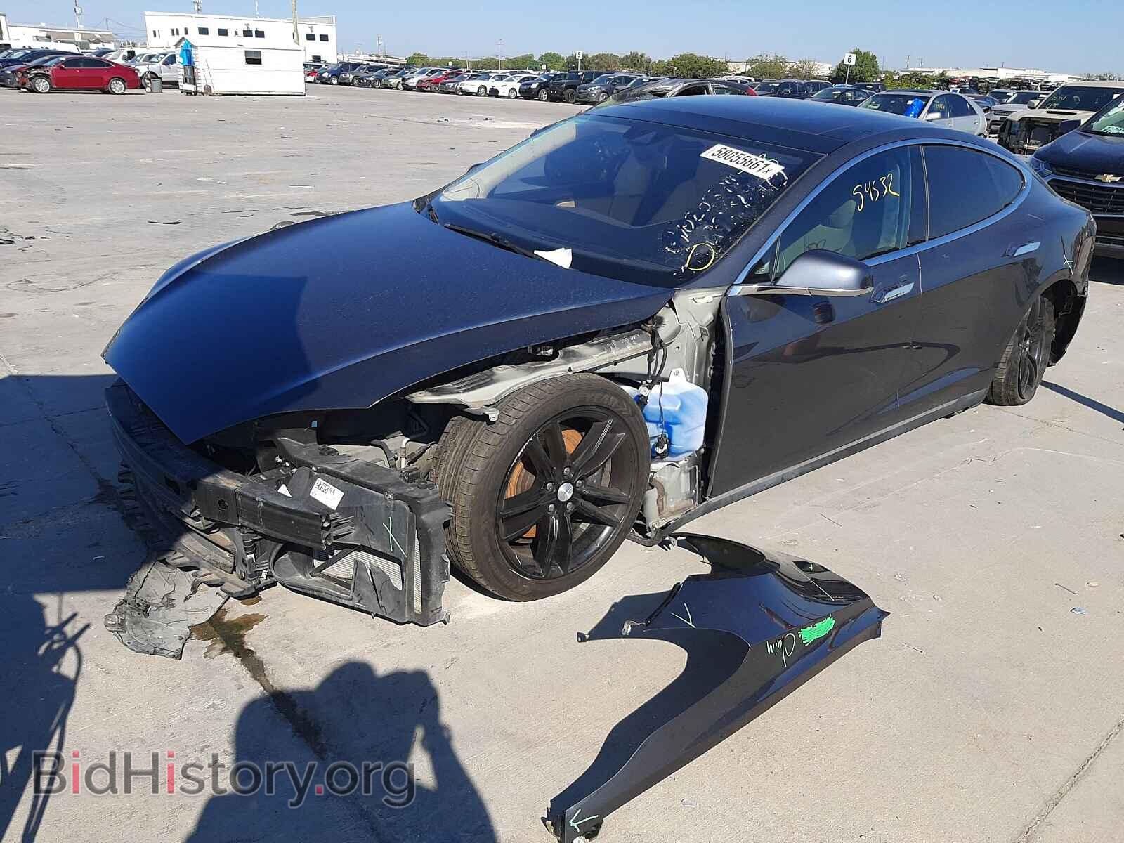 2015 TESLA MODEL S - VIN: 5YJSA1E21FF115111 - Photo 2