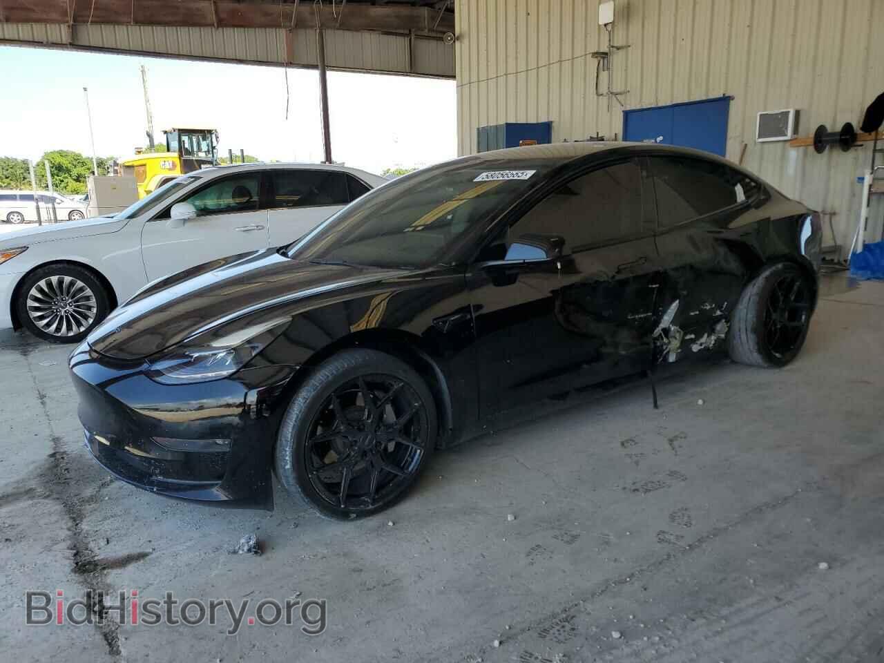 Photo 5YJ3E1EA7MF097744 - TESLA MODEL 3 2021