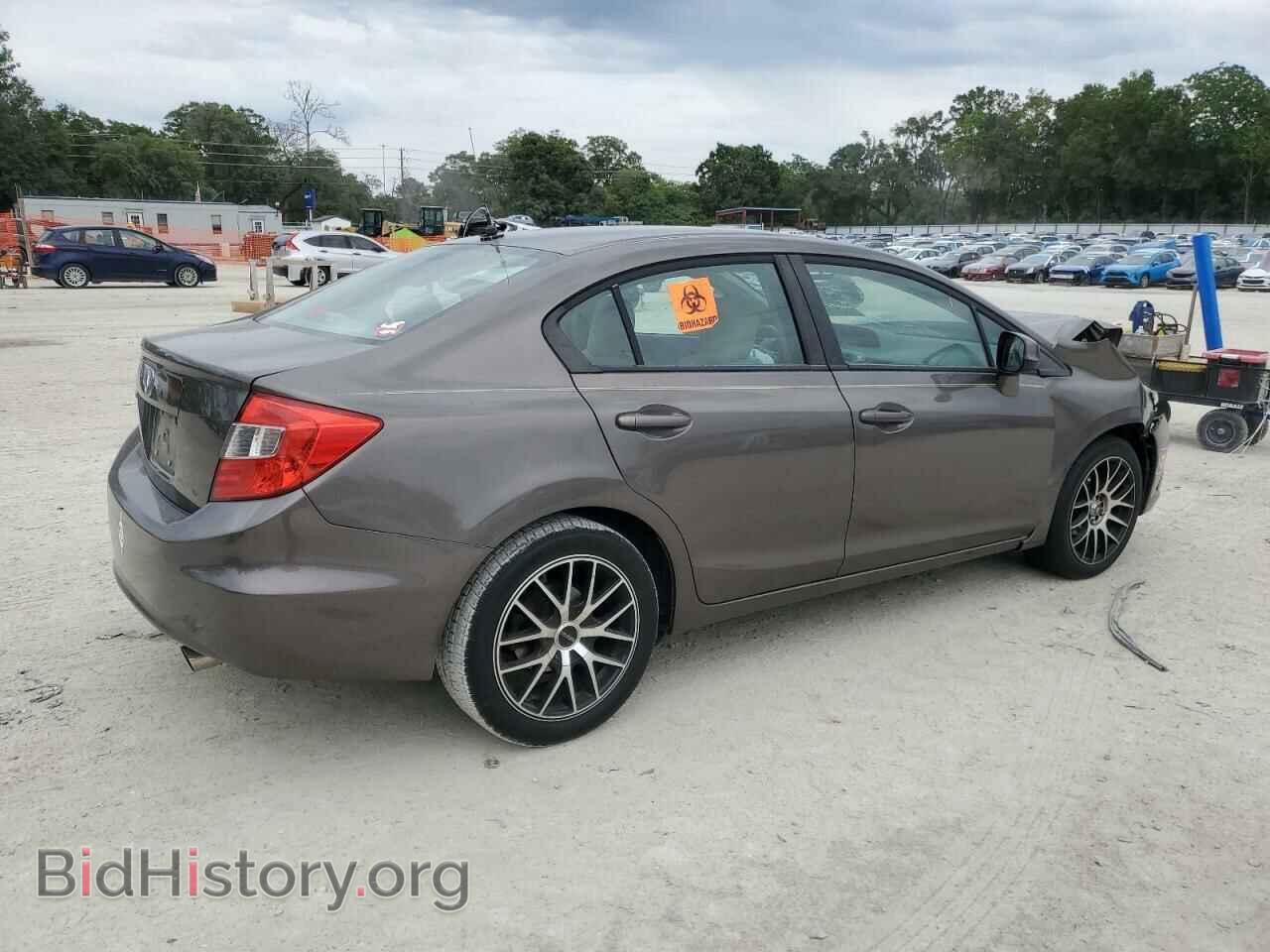 2012 HONDA CIVIC - VIN: 19XFB2F85CE004196 - Фото 3