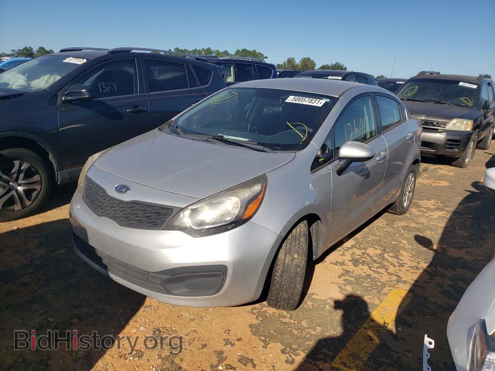 2012 KIA RIO - VIN: KNADM4A33C6091799 - Фото 2
