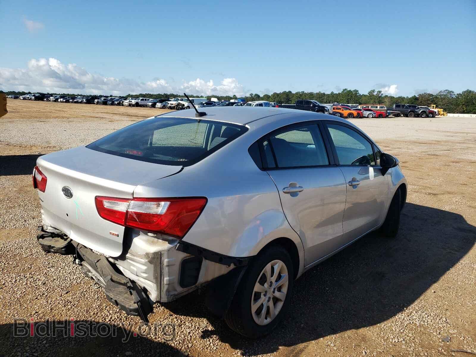 2012 KIA RIO - VIN: KNADM4A33C6091799 - Фото 4