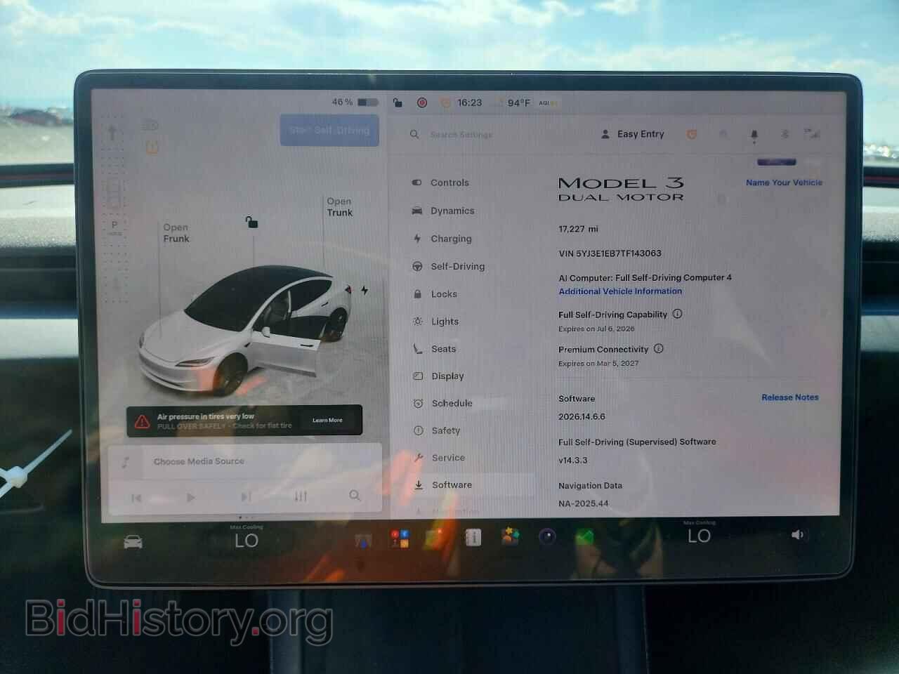 2026 TESLA MODEL 3 - VIN: 5YJ3E1EB7TF143063 - Photo 9