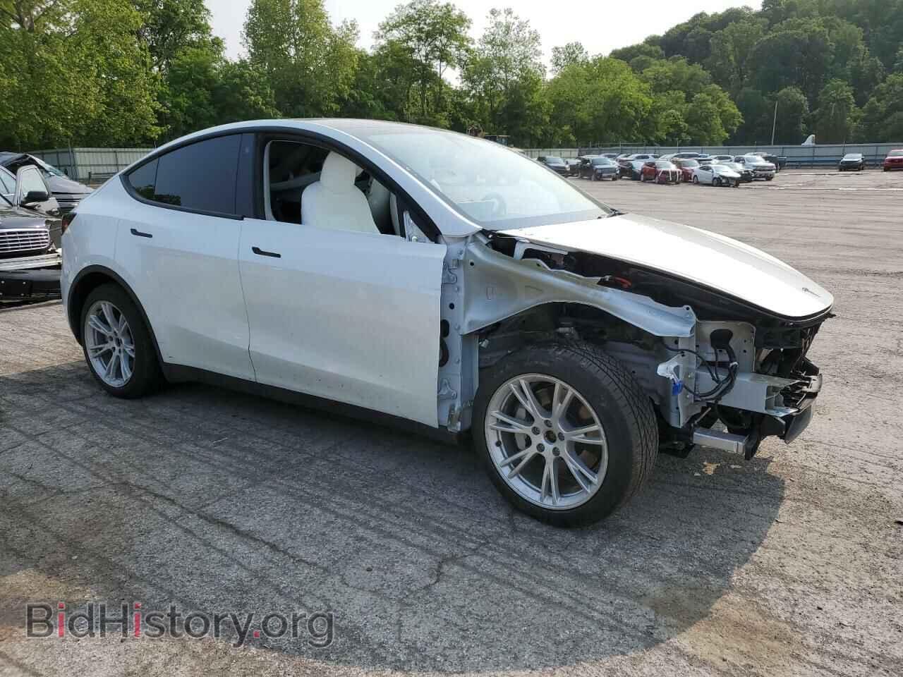 2022 TESLA MODEL Y - VIN: 7SAYGDEE5NF355624 - Фото 4