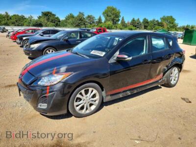 2010 Mazda MAZDA3 S, black — VIN JM1BL1H63A1180777, Copart