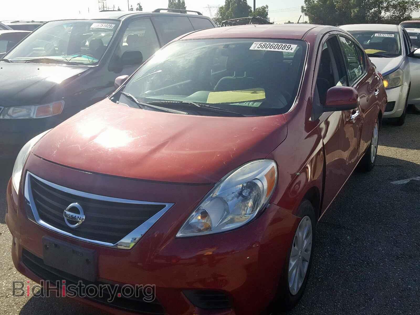 2014 NISSAN VERSA - VIN: 3N1CN7AP8EL808743 - Photo 2