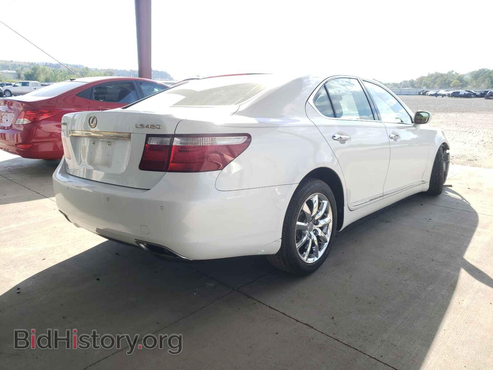 2007 LEXUS LS460 - VIN: JTHBL46F975023629 - Фото 4