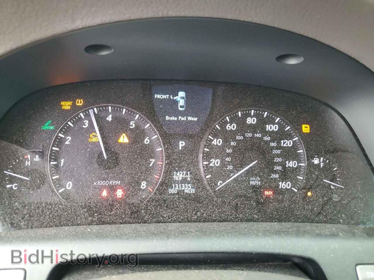 2010 LEXUS LS460 - VIN: JTHCL5EF2A5008036 - Фото 9