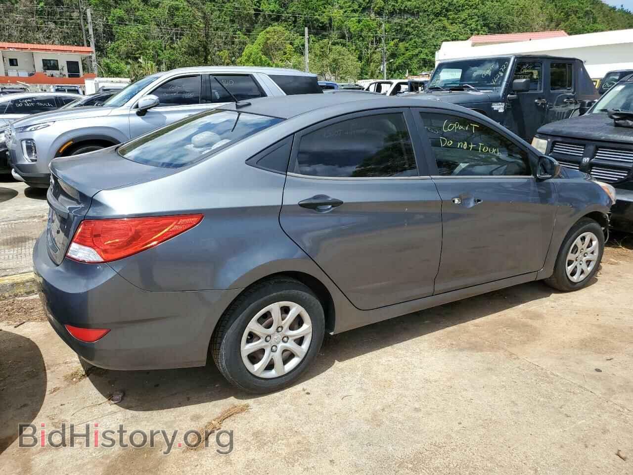 2013 HYUNDAI ACCENT - VIN: KMHCT4AEXDU403760 - Фото 3