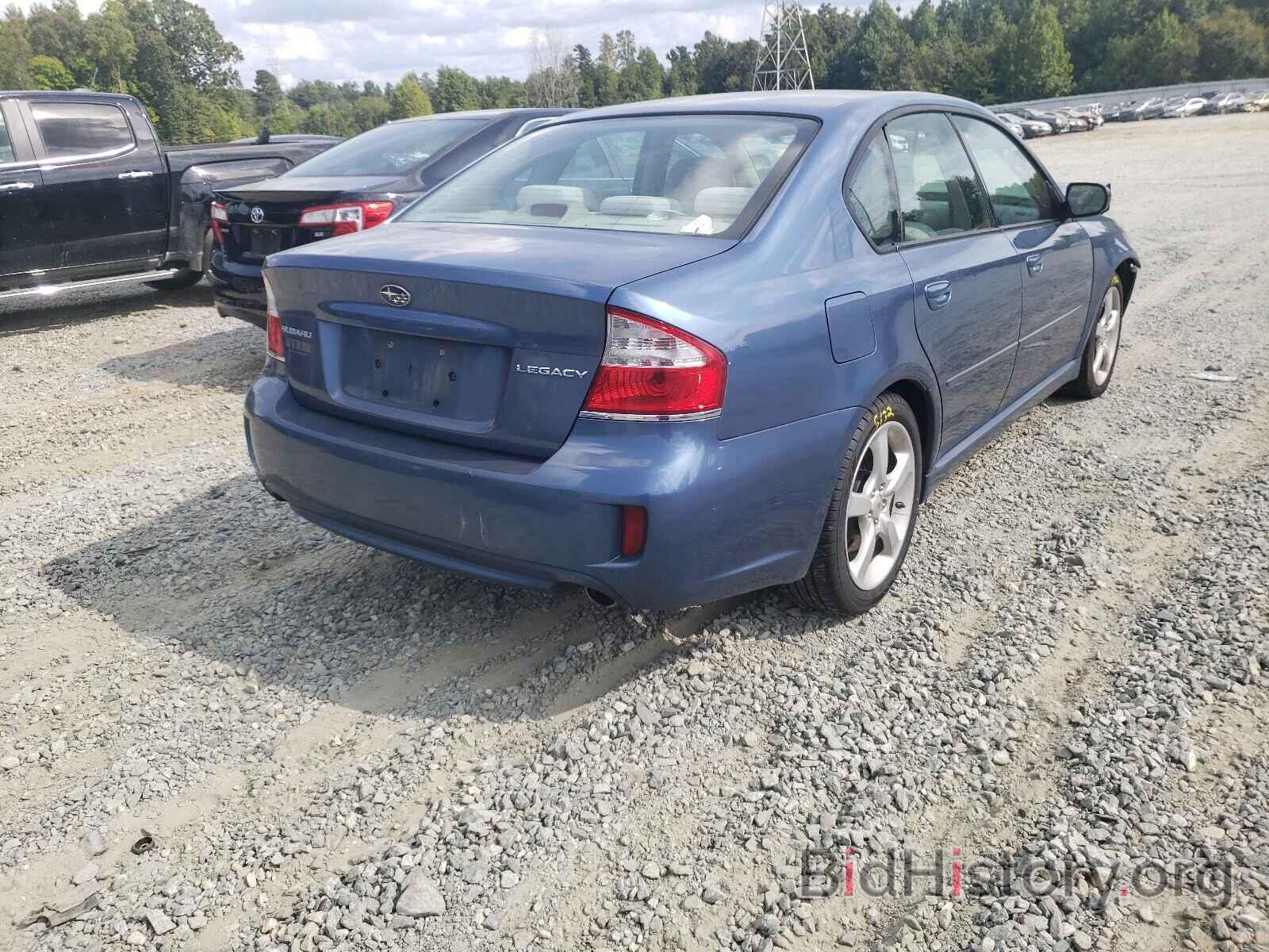 Report 4S3BL616387201996 SUBARU LEGACY 2008 BLUE GAS