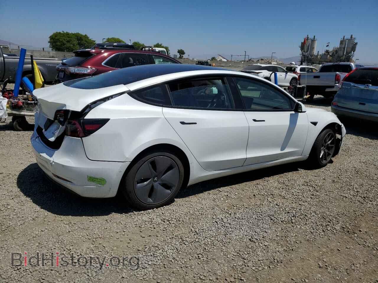 2021 TESLA MODEL 3 - VIN: 5YJ3E1EB2MF015072 - Фото 3