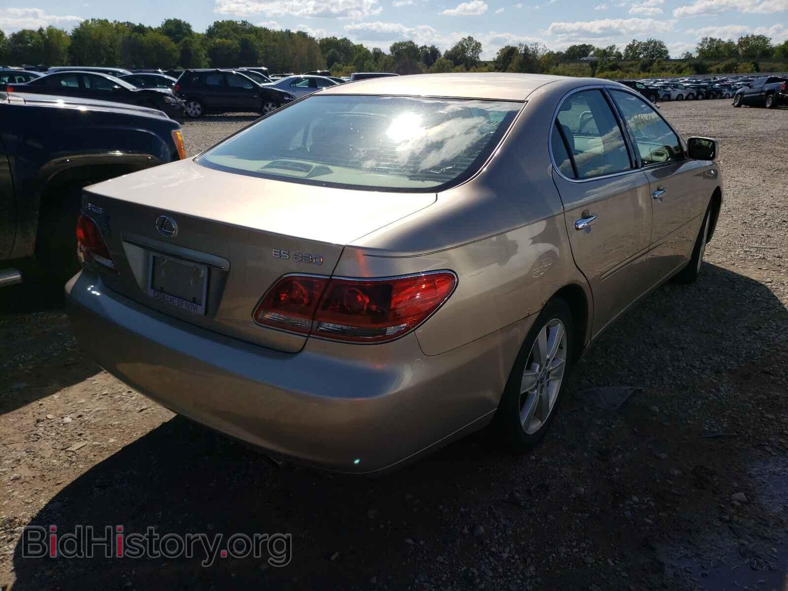 2006 LEXUS ES330 - VIN: JTHBA30G865148444 - Фото 4