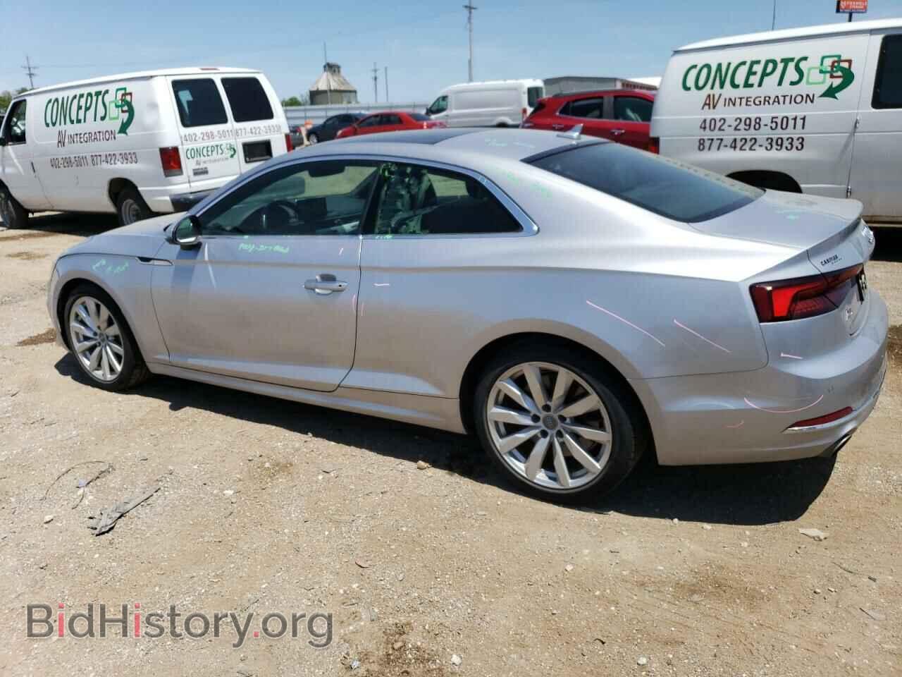 2018 AUDI A5 - VIN: WAURNAF54JA124413 - Фото 2