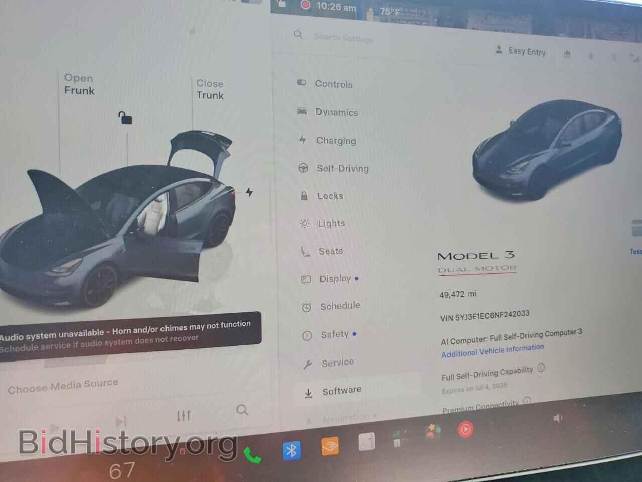 2022 TESLA MODEL 3 - VIN: 5YJ3E1EC6NF242033 - Photo 9