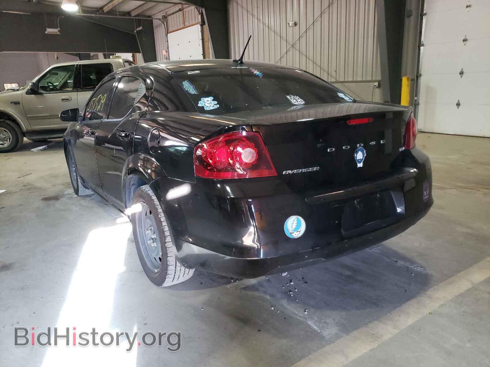 2013 DODGE AVENGER - VIN: 1C3CDZABXDN613861 - Фото 3