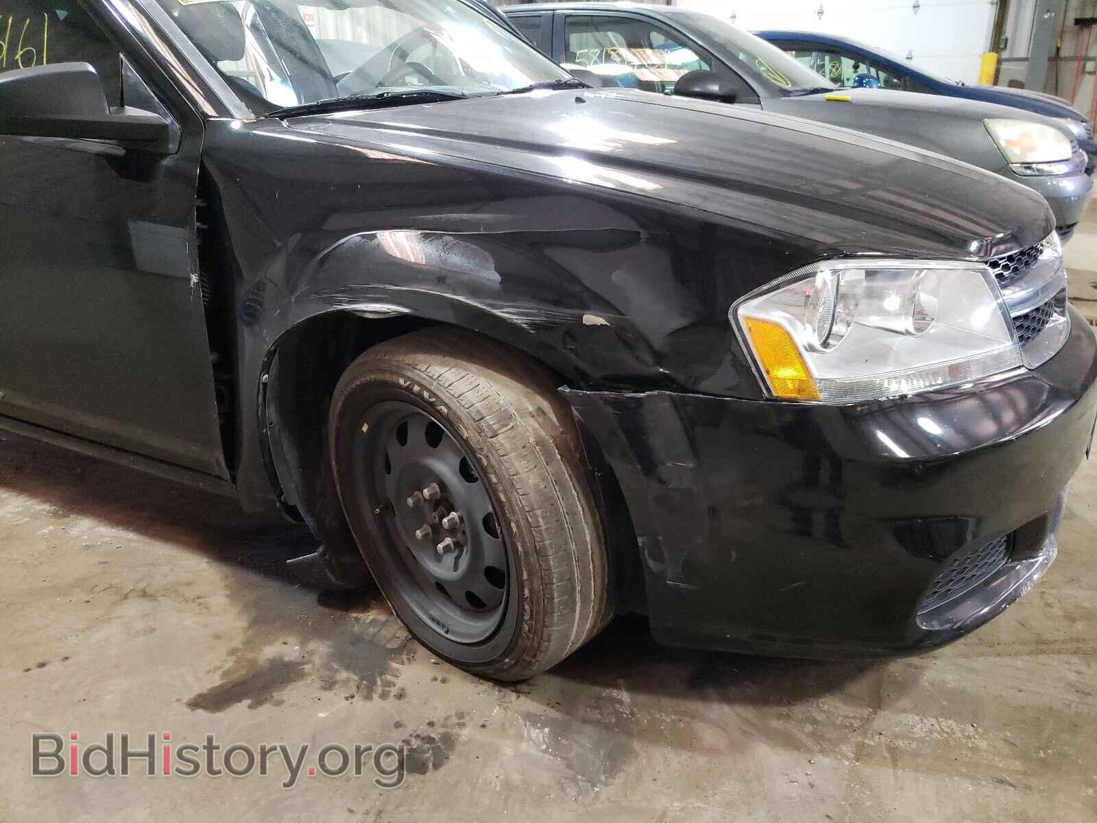 2013 DODGE AVENGER - VIN: 1C3CDZABXDN613861 - Фото 9