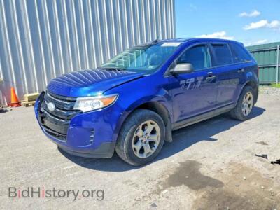 2013 Ford EDGE SE, blue — VIN 2FMDK4GC7DBB68902, Copart