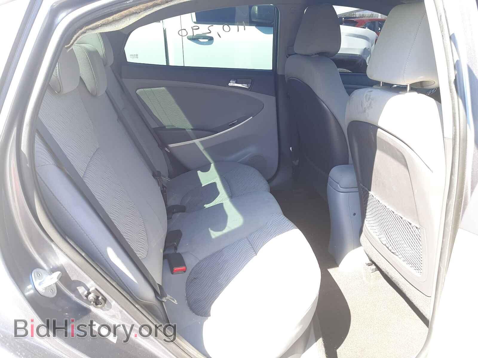2013 HYUNDAI ACCENT - VIN: KMHCU4AE4DU568720 - Фото 6