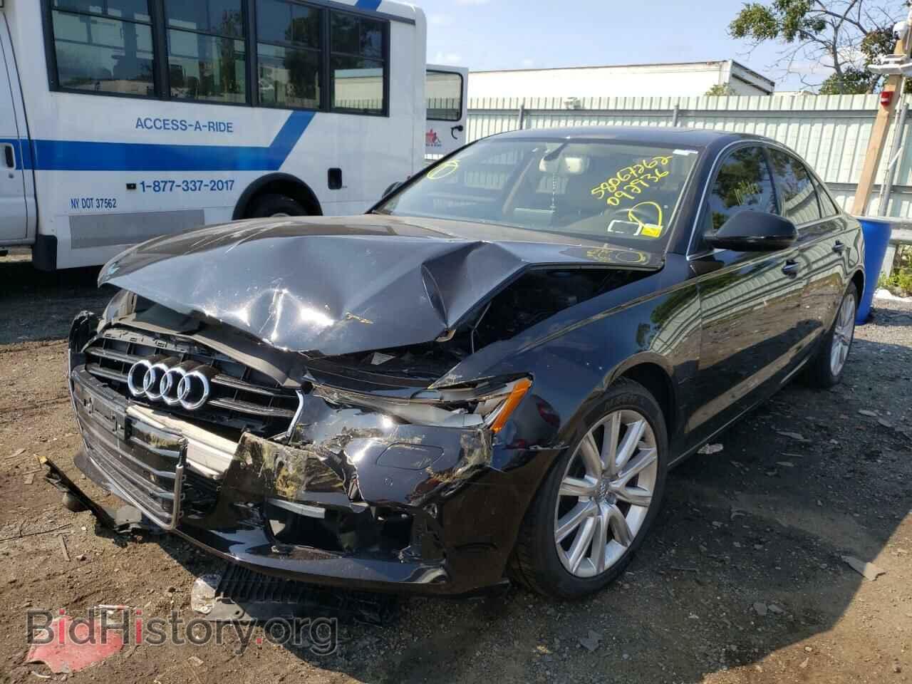 2014 AUDI A6 - VIN: WAUDFAFC0EN092936 - Фото 2