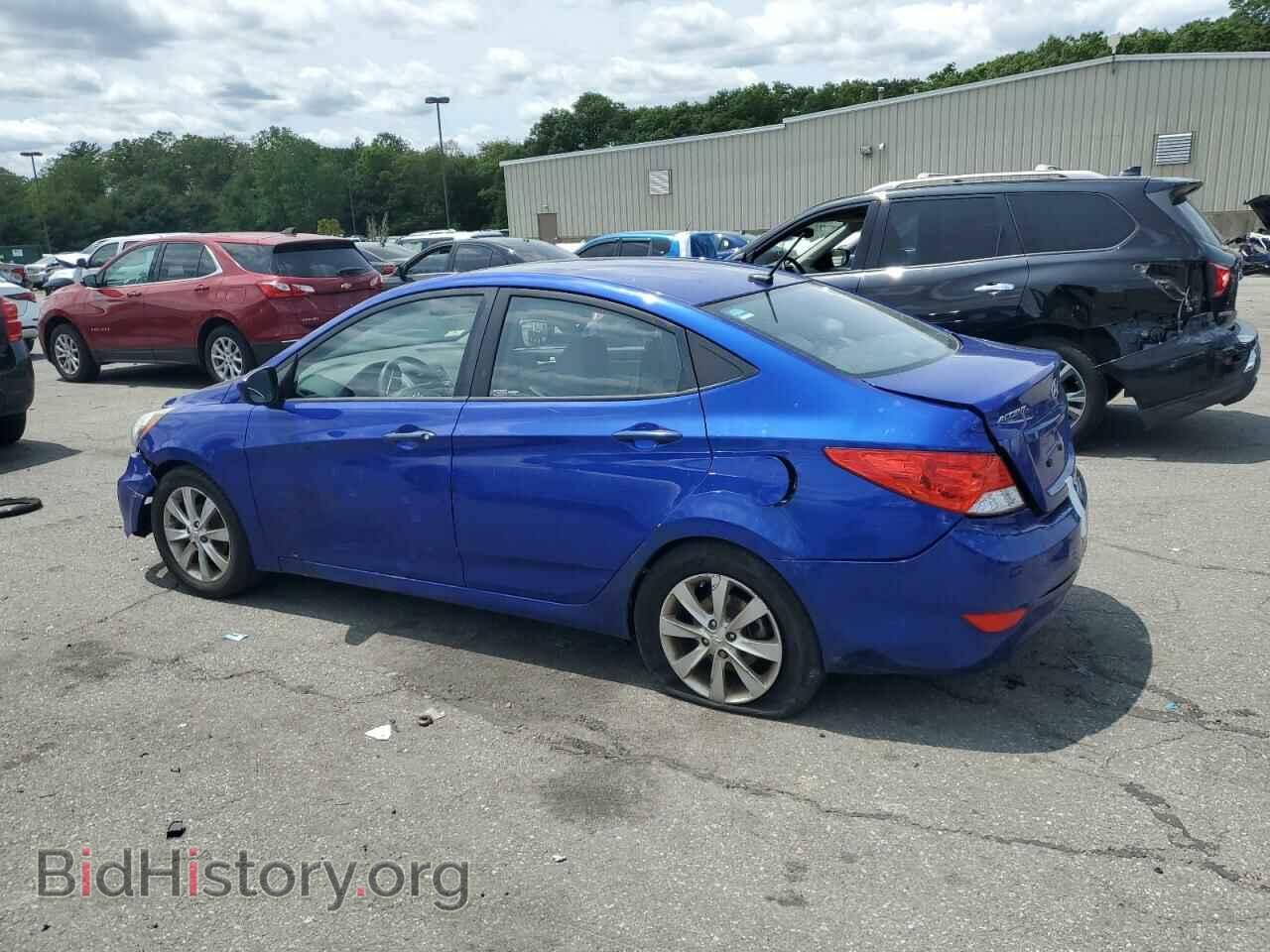 2013 HYUNDAI ACCENT - VIN: KMHCU4AE2DU584401 - Фото 2