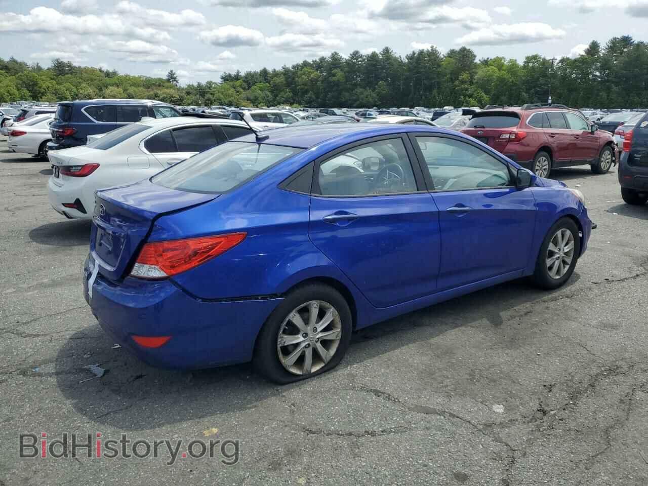2013 HYUNDAI ACCENT - VIN: KMHCU4AE2DU584401 - Фото 3