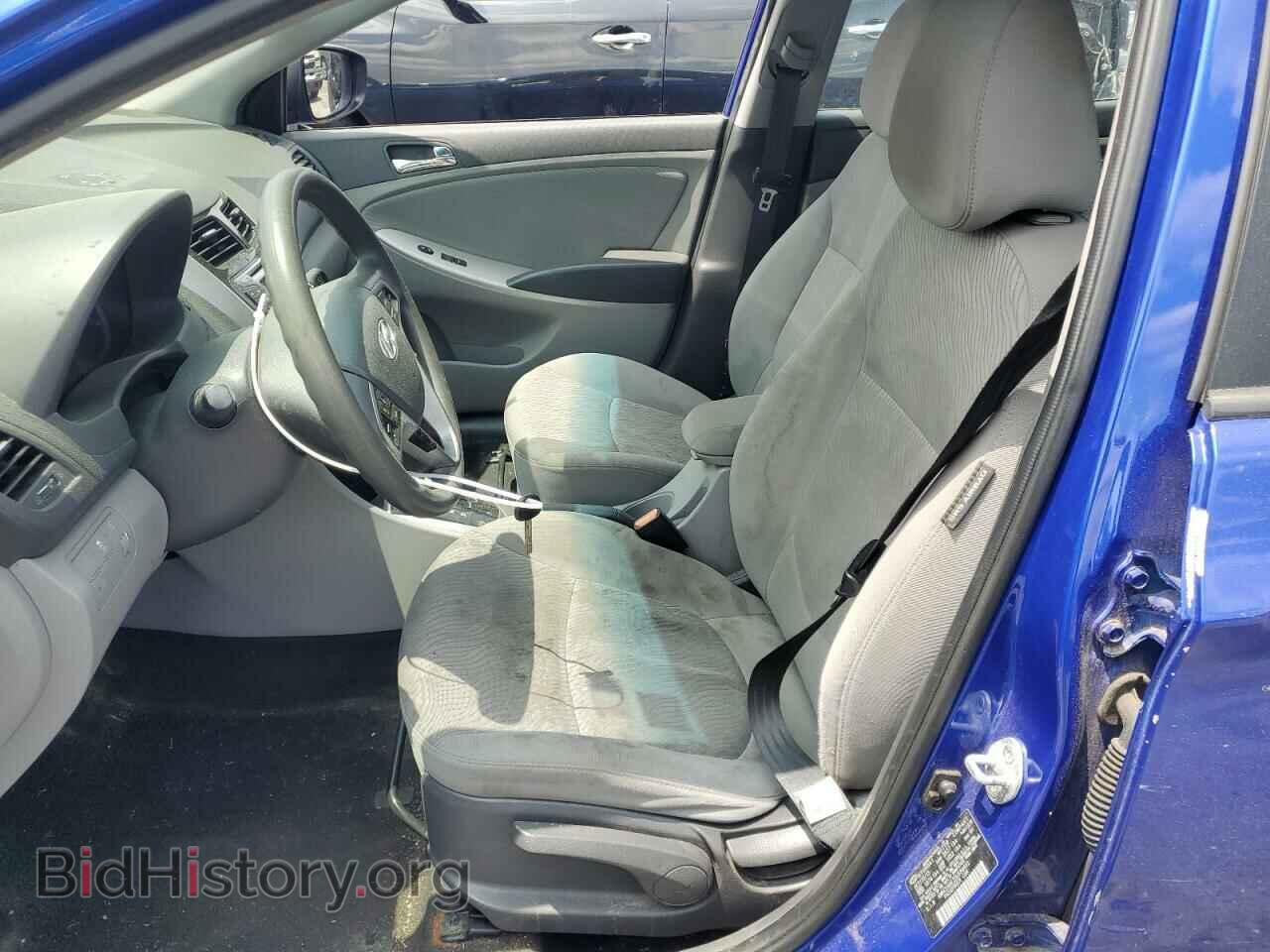 2013 HYUNDAI ACCENT - VIN: KMHCU4AE2DU584401 - Фото 7