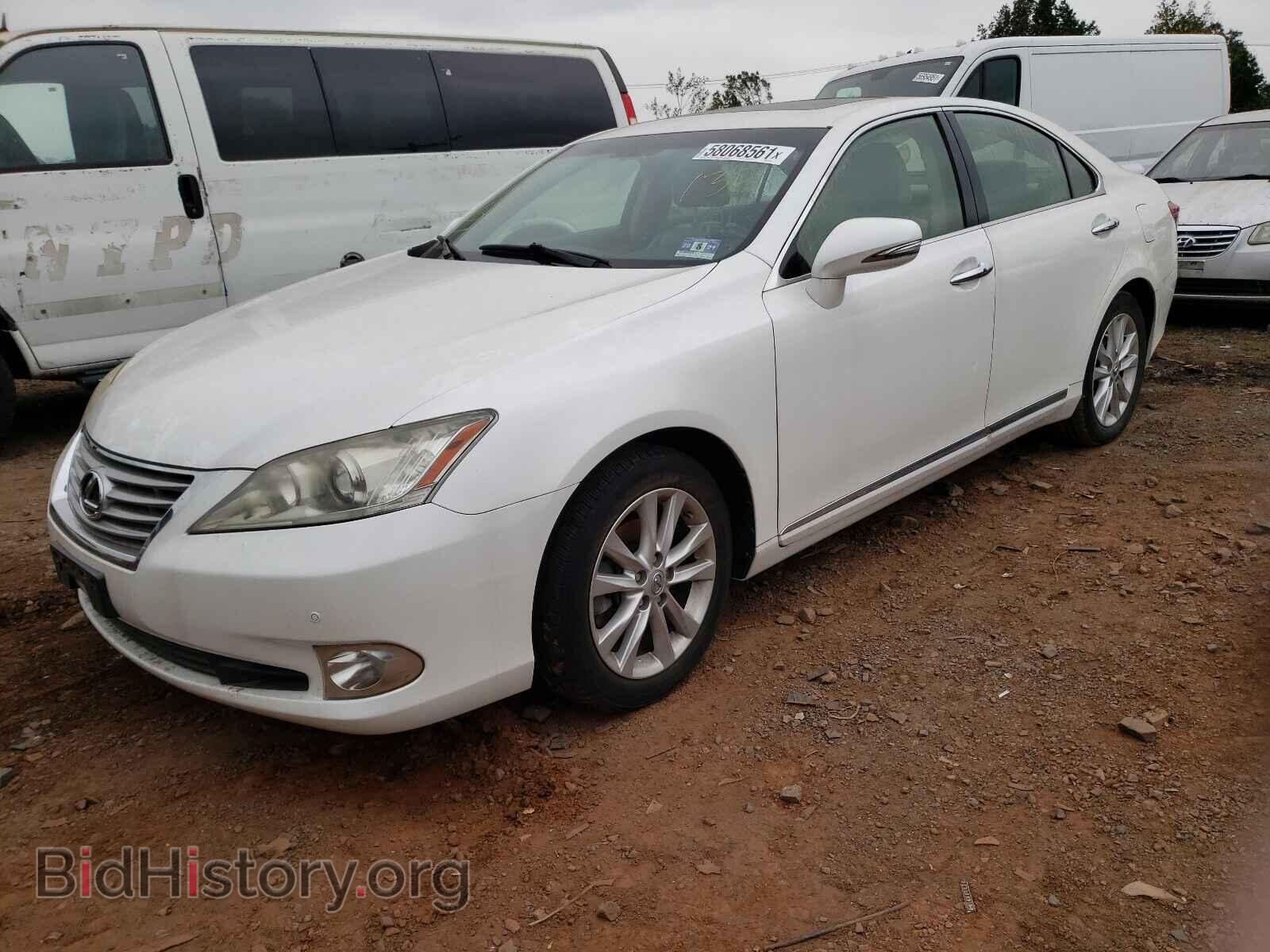 2012 LEXUS ES350 - VIN: JTHBK1EG7C2510335 - Фото 2
