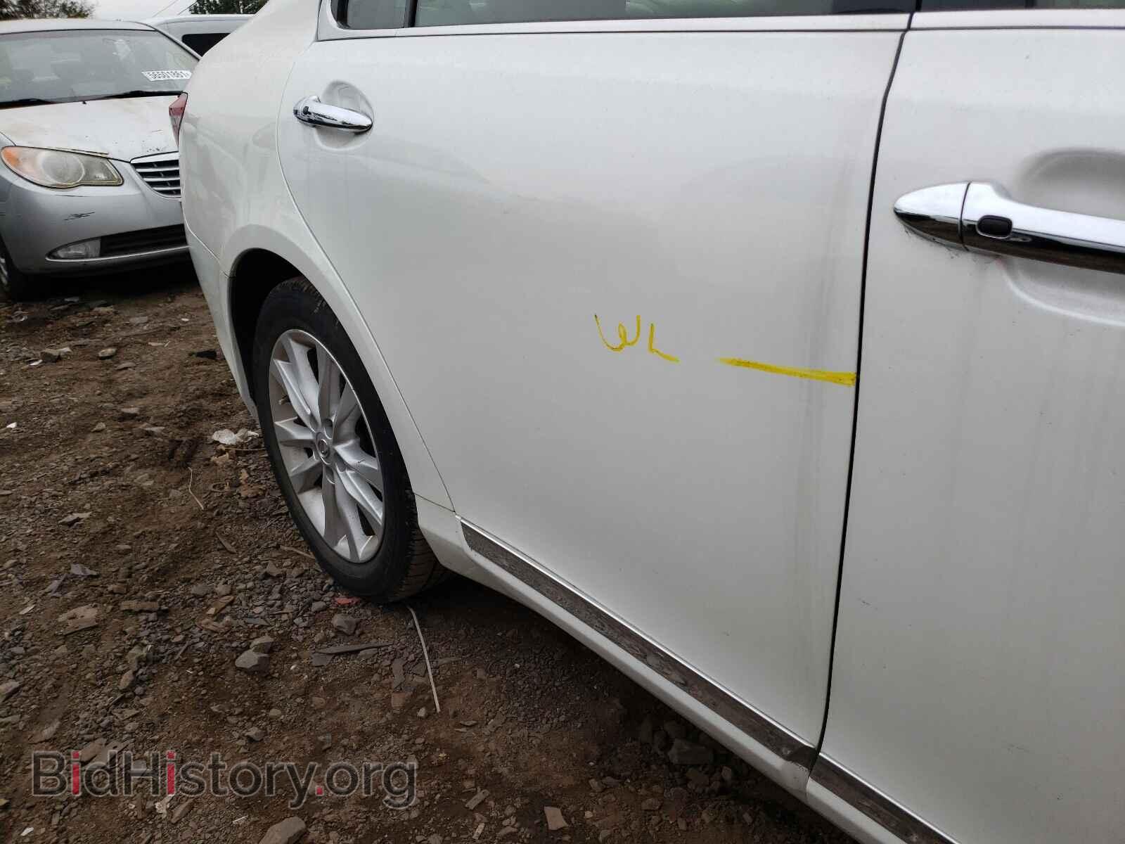 2012 LEXUS ES350 - VIN: JTHBK1EG7C2510335 - Фото 9