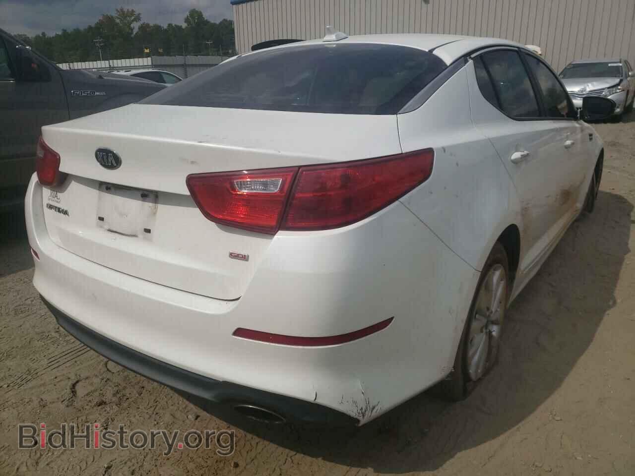 2015 KIA OPTIMA - VIN: KNAGM4A75F5614749 - Фото 4