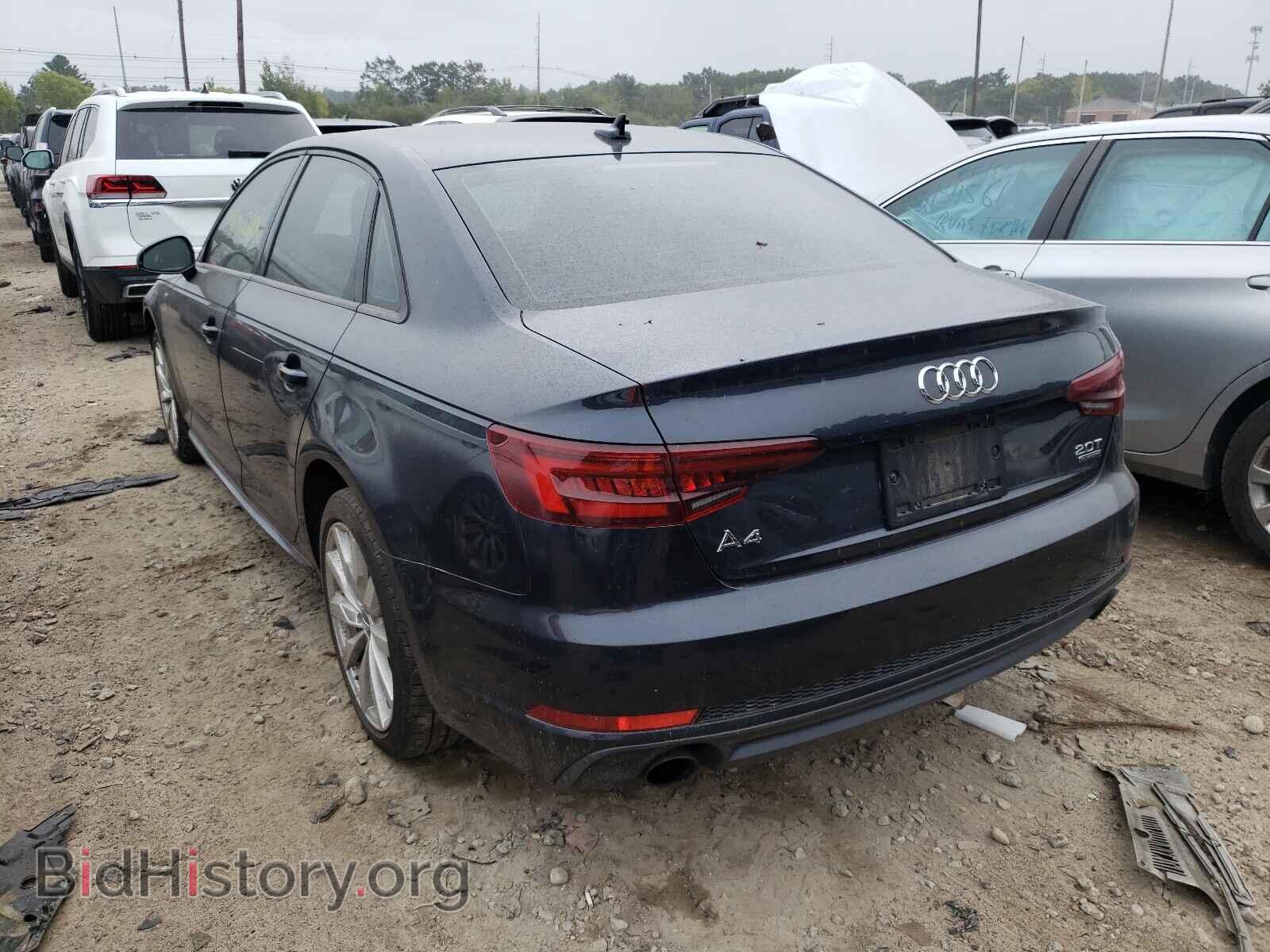 2018 AUDI A4 - VIN: WAUDNAF48JA038703 - Фото 3