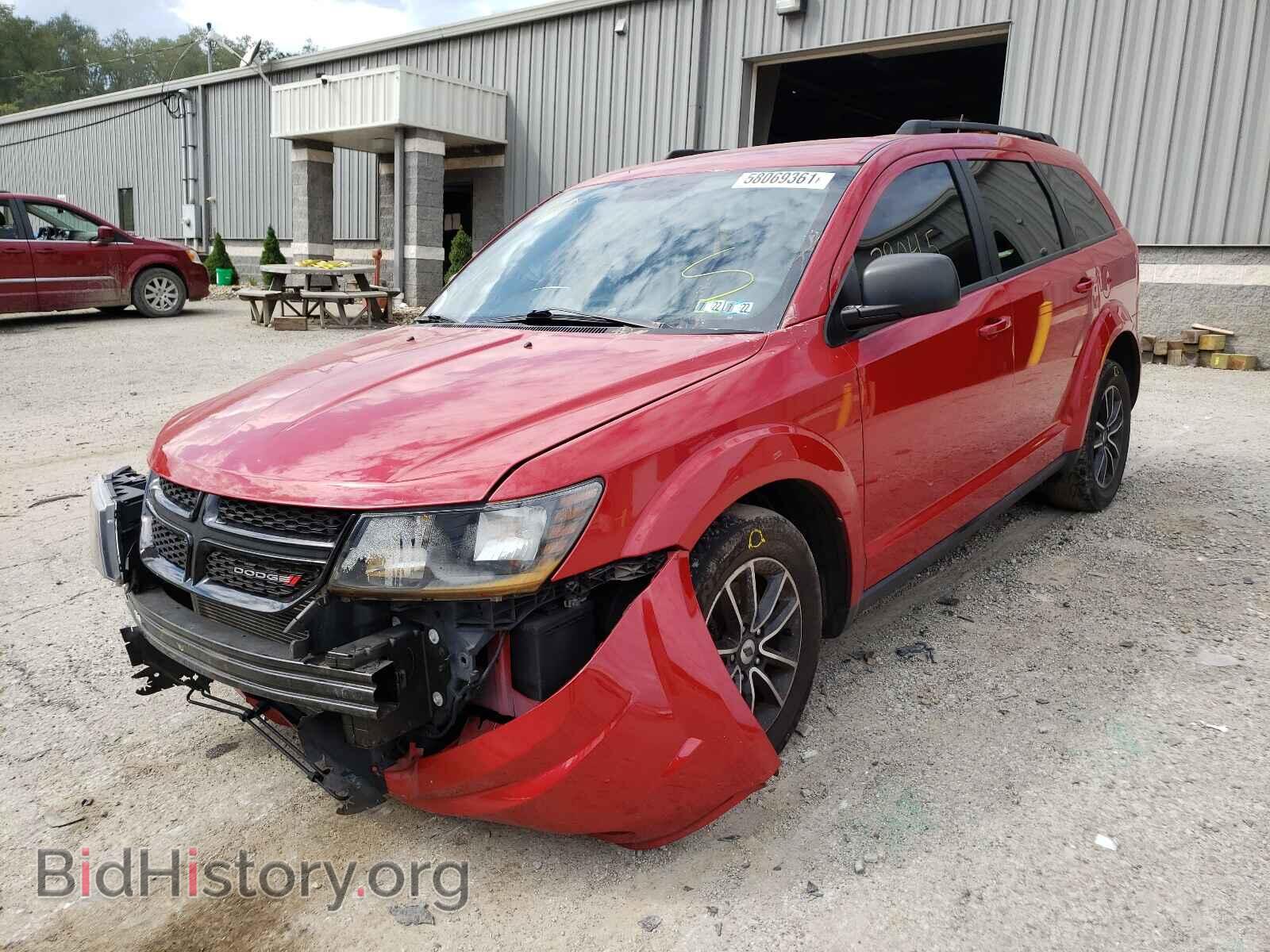 2018 DODGE JOURNEY - VIN: 3C4PDCAB8JT353241 - Фото 2