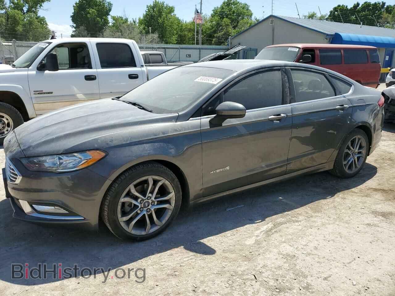 Фотография 3FA6P0LU2HR258767 - FORD FUSION 2017