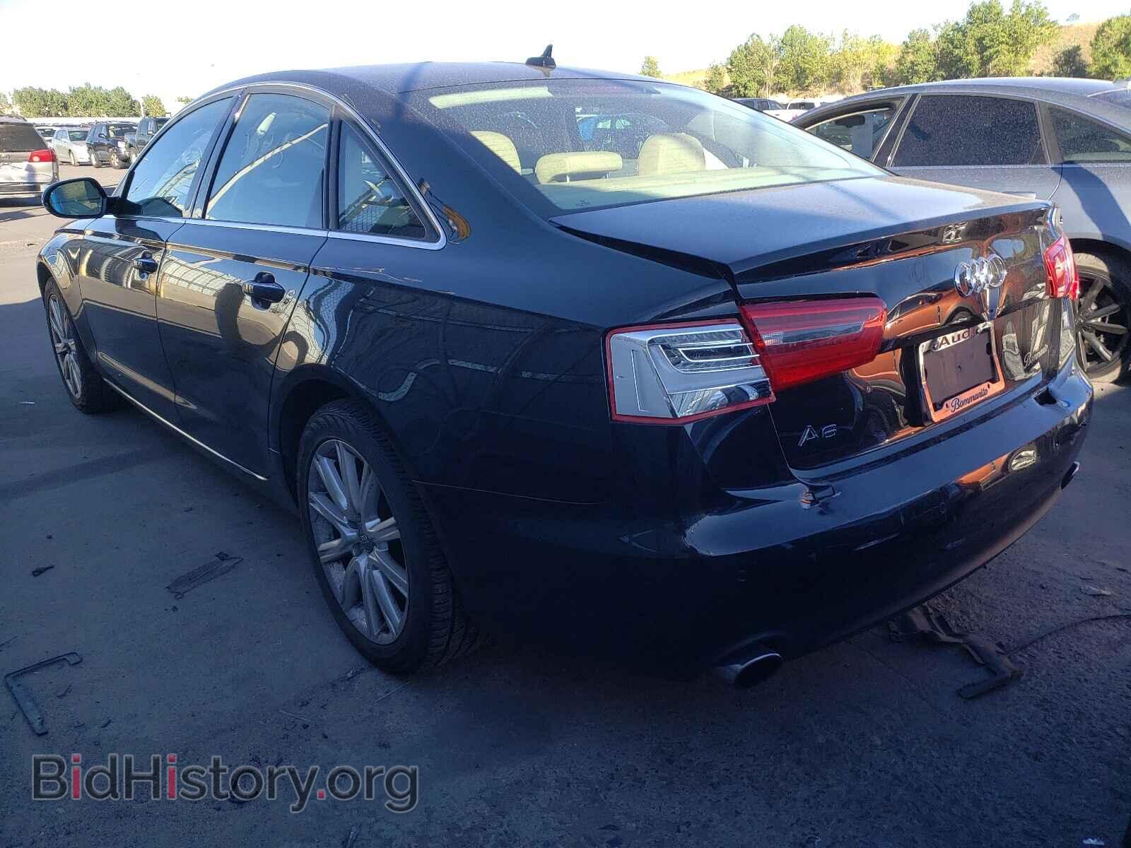 2013 AUDI A6 - VIN: WAUGFAFC2DN141811 - Фото 3