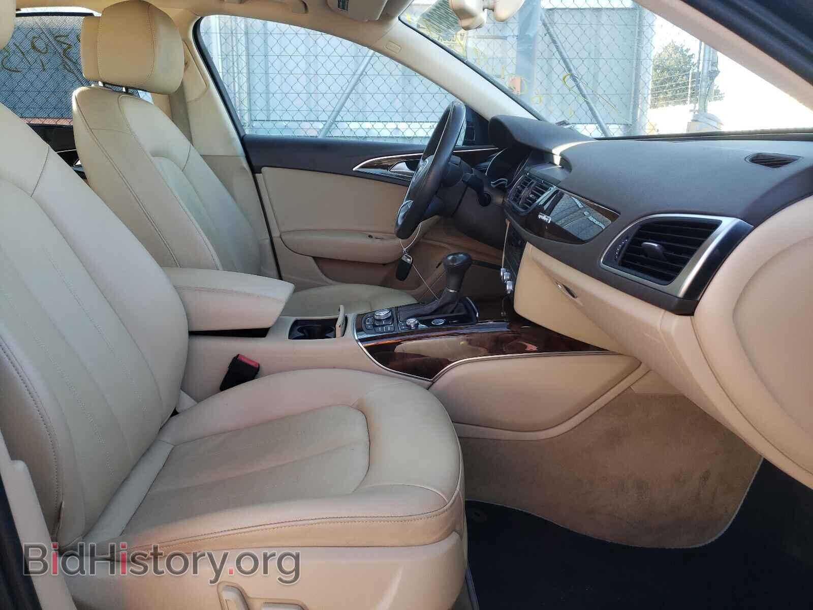 2013 AUDI A6 - VIN: WAUGFAFC2DN141811 - Фото 5