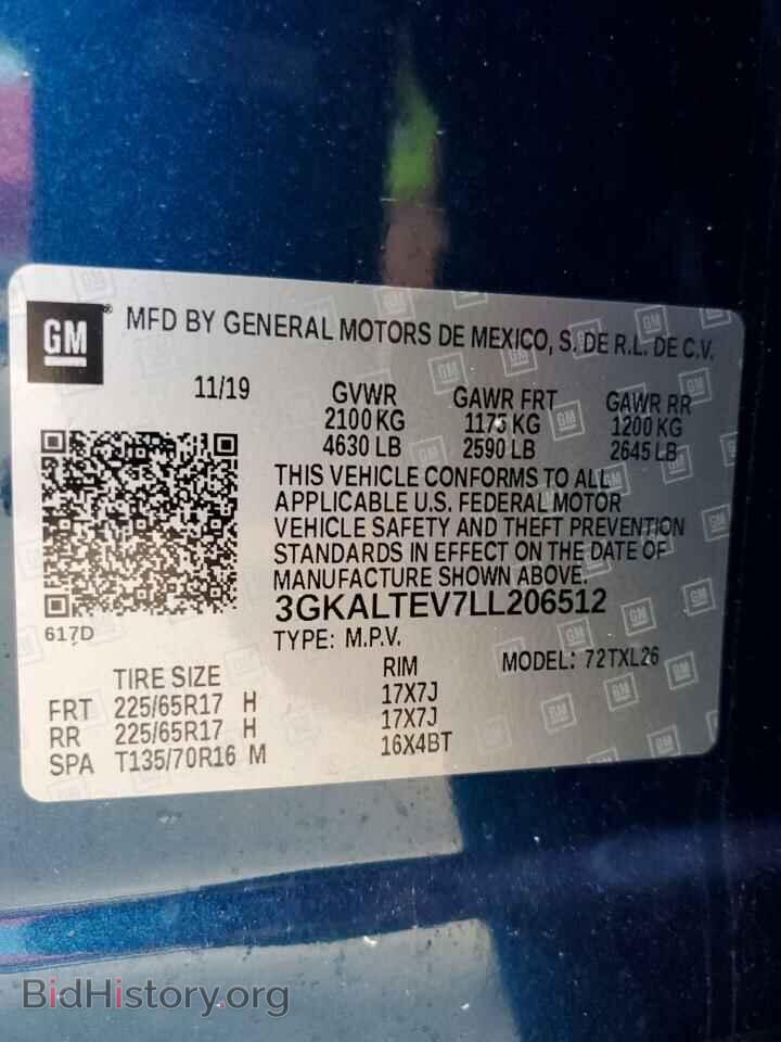 2020 GMC TERRAIN - VIN: 3GKALTEV7LL206512 - Photo 10