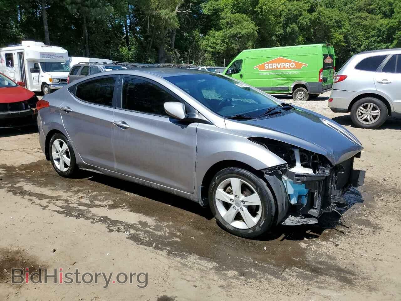 2012 HYUNDAI ELANTRA - VIN: KMHDH4AE4CU417660 - Фото 4