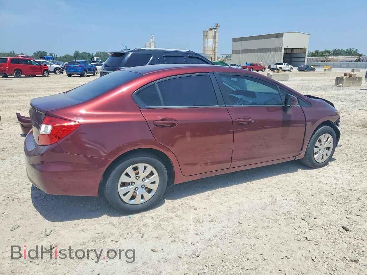 2012 HONDA CIVIC - VIN: 19XFB2F59CE003722 - Фото 3