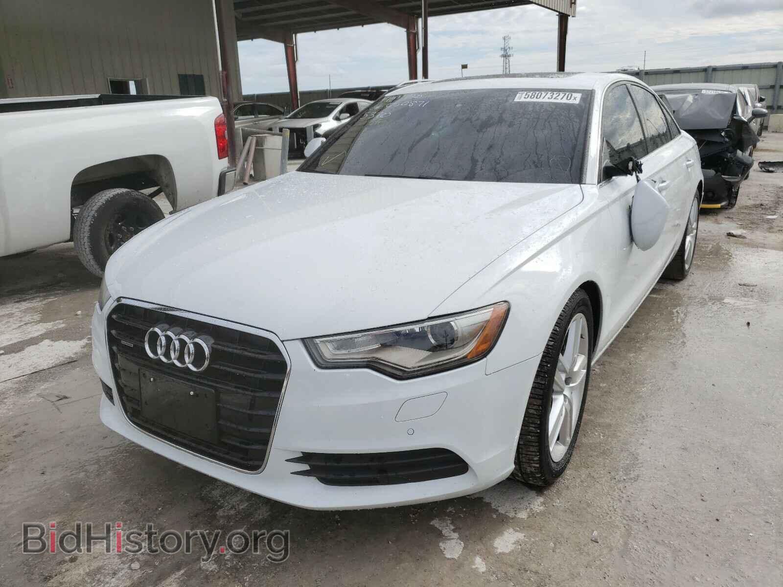2014 AUDI A6 - VIN: WAUGFAFC9EN045370 - Photo 2