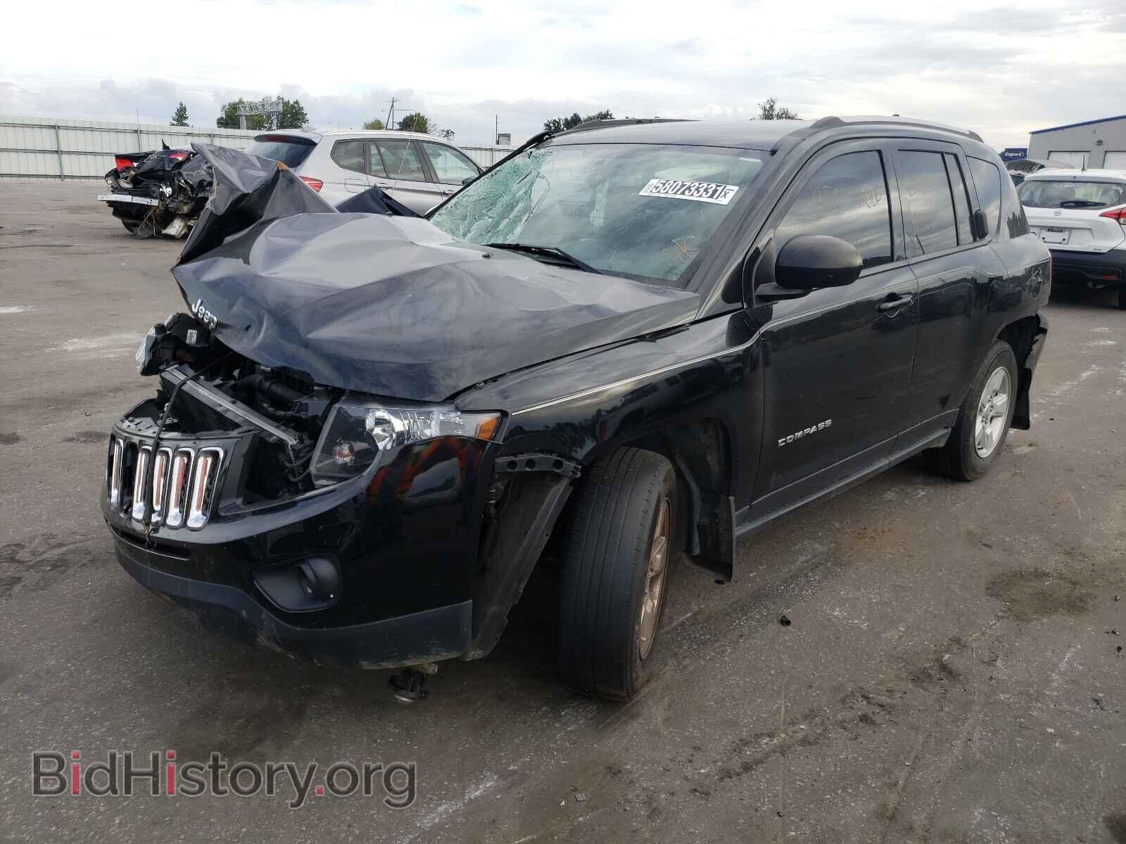 2017 JEEP COMPASS - VIN: 1C4NJCBA7HD166126 - Фото 2